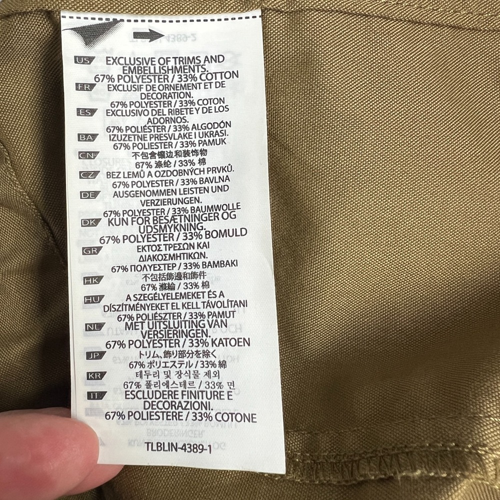 5.11 Tactical Watch Jacket Mens Medium Khaki Pockets Flex-Tac Canvas Outdoor M - Picture 14 of 16